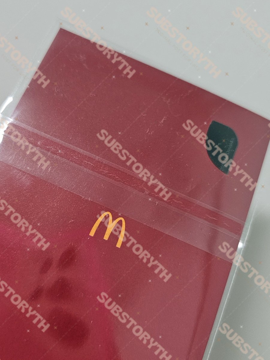 SubStoryTH_Alt's tweet photo. McDonald’s X G-DRAGON

PHOTOCARD ◇ 80฿ ส่งฟรี ◇

💬 สนใจเดมมาได้เลยค่ะ
#McDonalds #GDRAGON #GD https://t.co/ki00ZsclxX