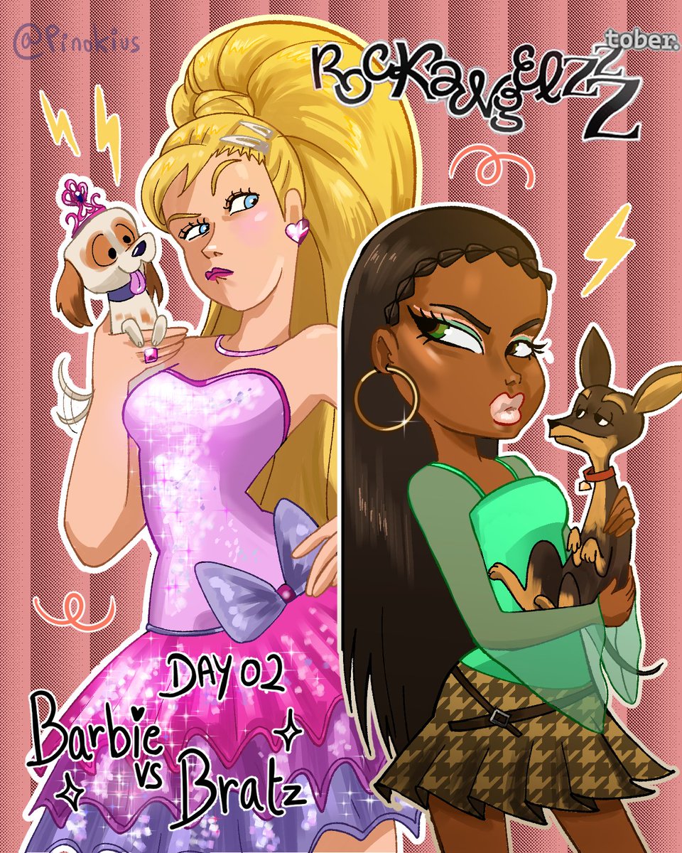 _Pinokius's tweet photo. JOUR 2 du #rockangelzzztober 🎀
#barbie #bratz https://t.co/o5i7E705QB