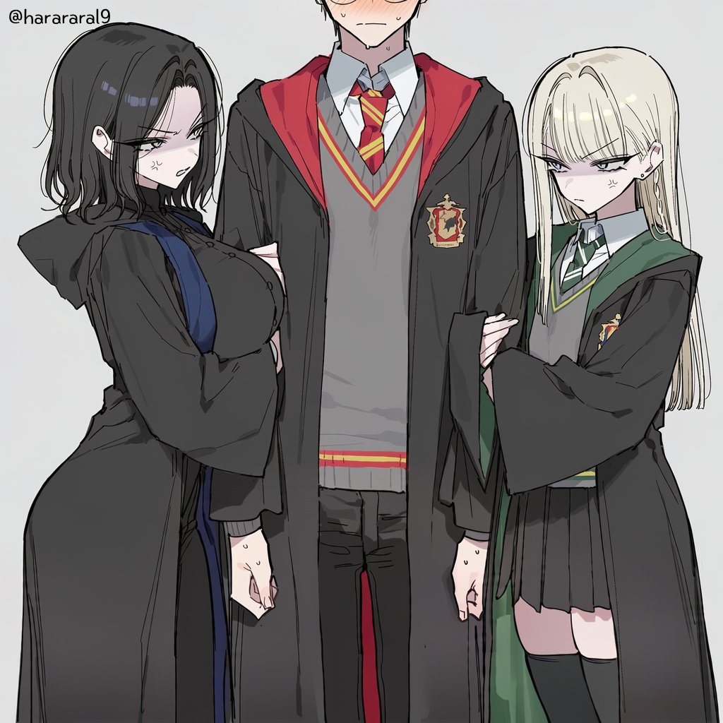 harararal9's tweet photo. 삼각관계
#harrypotter #snape #malfoy #malfoid https://t.co/hQK42g5ghw