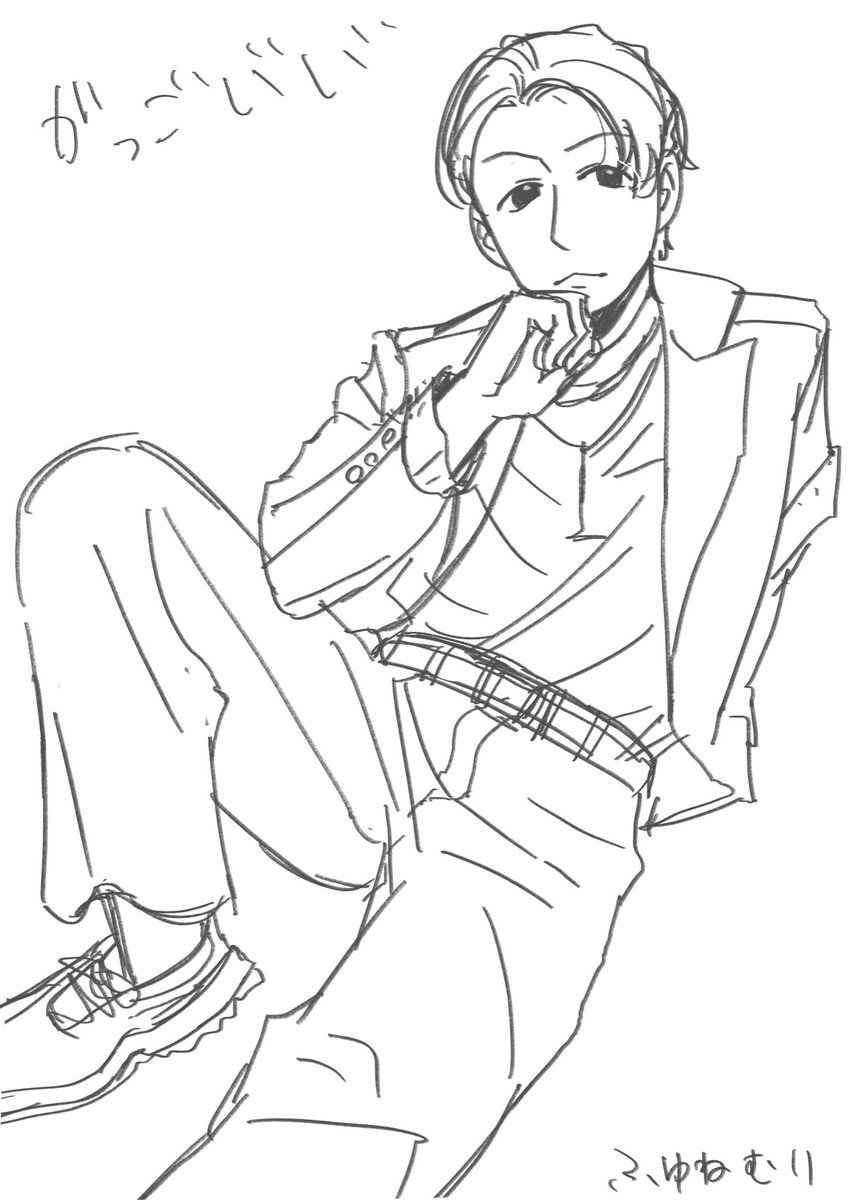 Fuyunemuri_000's tweet photo. お絵描き封印からの解放 https://t.co/tYqhRpXSzx