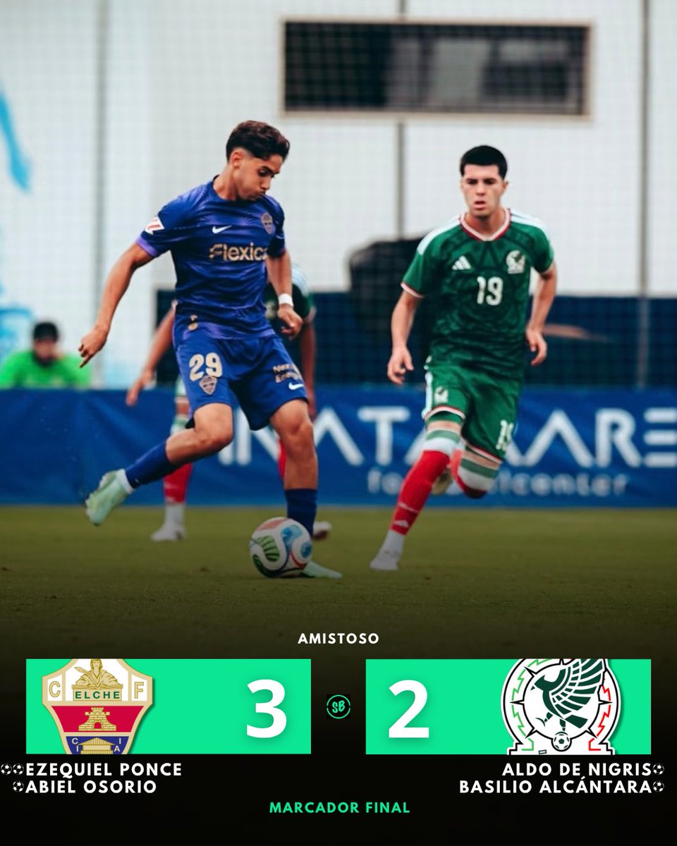 SectorBasicas's tweet photo. 🇲🇽 DERROTA ANTE ELCHE: La sub20 disputó partido amistoso ante el equipo de LaLiga, un buen sinodal para medirse ante jugadores que compiten en el máximo nivel europeo https://t.co/lkyGpQH98S