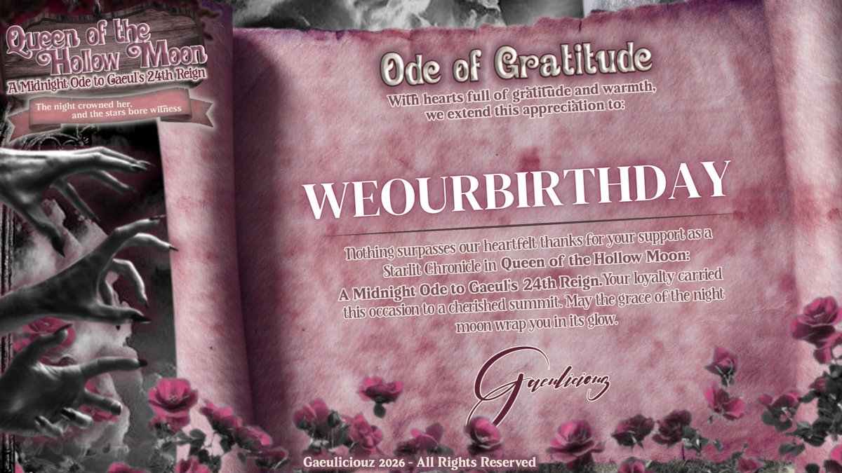 WeOurBirthdays's tweet photo. A little love note for @Gaeuliciouz, we had such a lovely time being part of this celebration. Wishing your days stay sweet, your wishes come true, and your candles never run out. See you at the next celebration! 🎂🎈 https://t.co/96JZId5DA5