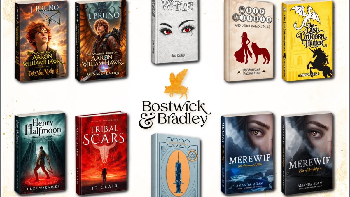 amandaadamwrit1's tweet photo. Check it out! Bostwick and Bradley is a fresh new publishing house accepting submissions for middle grade and a “For Mom and Dad” category for adult non-fiction.

#bostwickandbradley #books #author #publishing #query #indiebooks

https://t.co/i3GbxbzLcT https://t.co/0llyIpcb2x