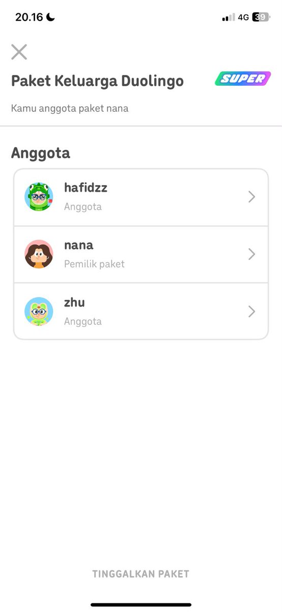 matchakookie_'s tweet photo. Halo warga x, aku open sharing duolingo super family untuk 1 tahun

Harganyaa 111.000/akun

Saat ini tersedia 3 slot ya, yg mau langganan bisa langsung dm atau reply yaa, gomawooo 🫶🏻 https://t.co/VksMjbLBBu
