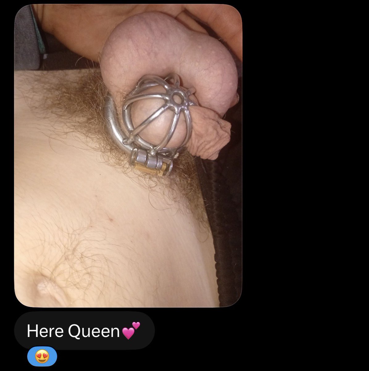gddessjenny's tweet photo. Today is the second day of Locktober...
time to lock up your useless clitty for Goddess Jenny.
For one whole... month.🔐

Being caged for Goddess Jenny… 
it's the greatest blessing a loser like you could ever hope for.😍 https://t.co/BuEW8dvAoC
