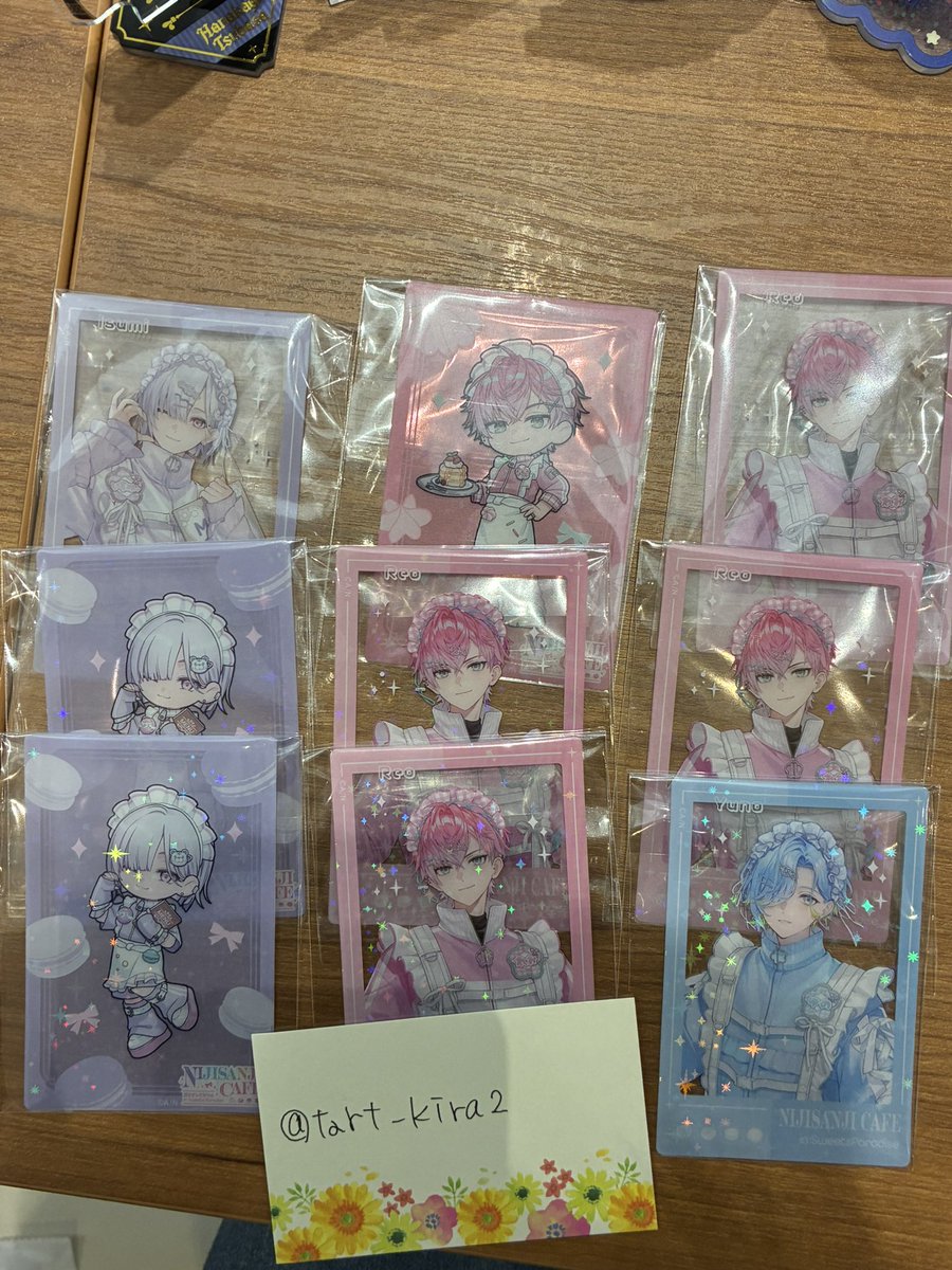 pononmipon's tweet photo. 【交換】にじさんじ すぷれあ スイパラ 1stAnniversary クリアカード チェキ ミニアクスタ

譲:画像
求:同種🟦

10/4 スイパラ横浜店にて手渡し(優先)
後日都内にて手渡しor郵送
検索からでもお気軽にお声掛けください。

取引垢と同様の内容になります。 https://t.co/01WNjkl1vG