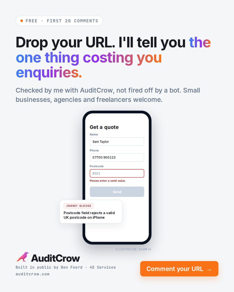 AuditCrow tweet picture