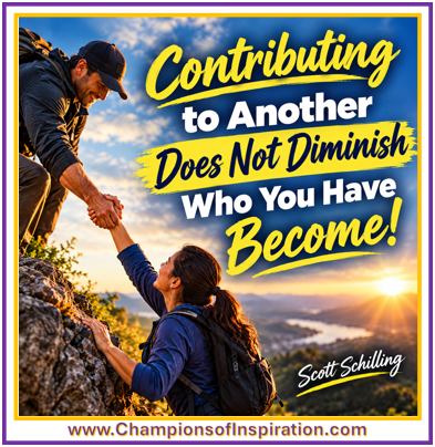 RealHawkeye8's tweet photo. Thought for the day...

"Contributing to Another Does Not Diminish Who You've Become!”

For more messages of hope and inspiration...check out the community at: https://t.co/fYsVd1XFUL

Have a fabulous day... #dreamscometrue #livingthedream #legacy #success https://t.co/hkqeMQwJQG