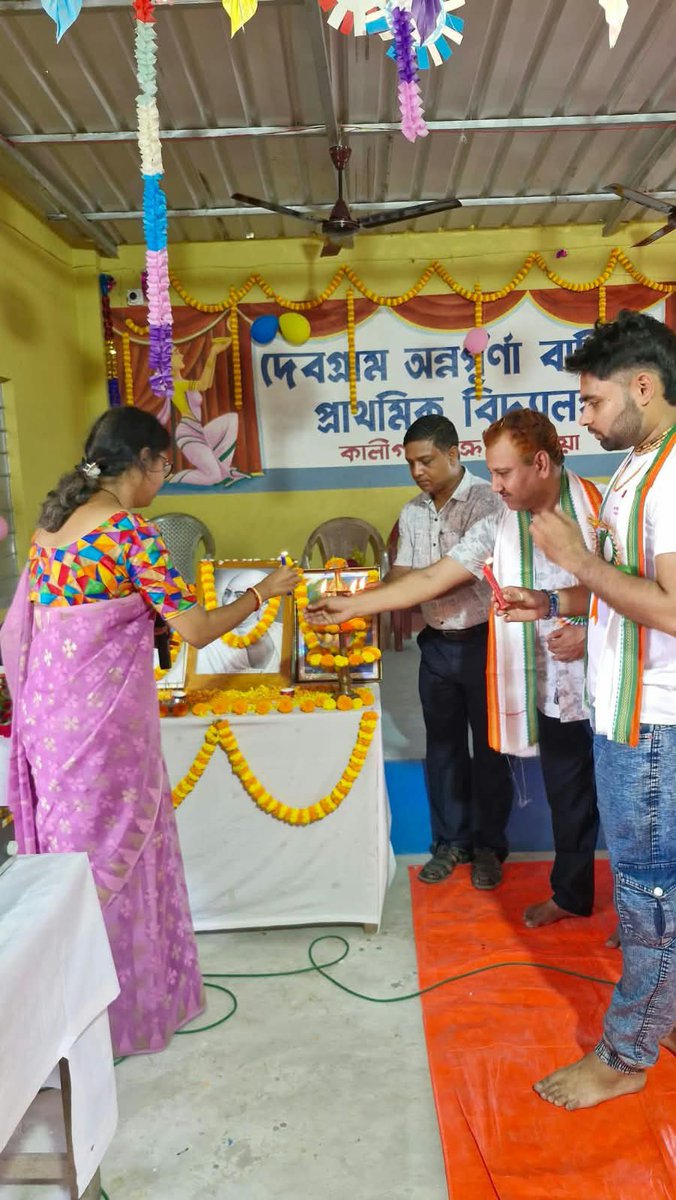 IrcsBengal's tweet photo. On the occasion of Gandhi Jayanti on 02.10.2026 IRCS Kaliganj Block Branch, Nadia organised a Blood Donation Camp in association with Debagram Annapurna Girls Primary School at School Premises with a No. of 26 Doners.
#blooddonation #ircswb #indianredcrosssociety https://t.co/g8m9bvGQdv