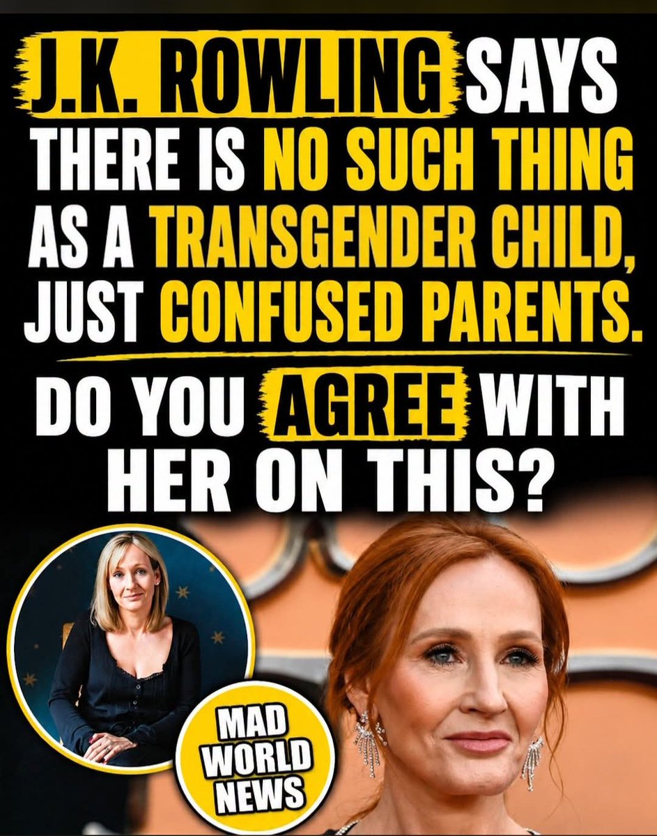 Angelinawusa's tweet photo. DO YOU AGREE WITH J.K. ROWLING? https://t.co/bLmYsZ9u0E