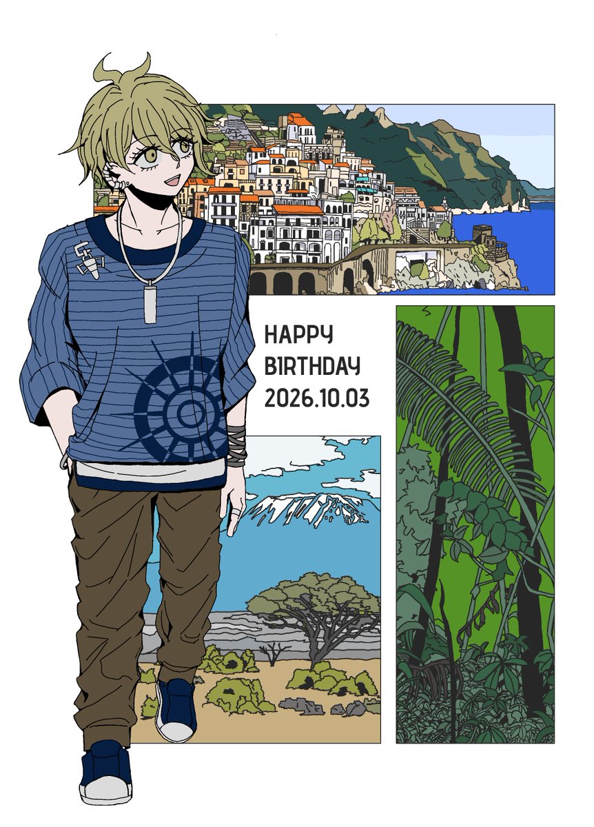 egu_exa's tweet photo. 誕生日おめでとうございます
君の旅路に多くの実りと幸福がありますように
#天海蘭太郎生誕祭2026
#天海蘭太郎誕生祭2026 https://t.co/BT10Kv2vdd