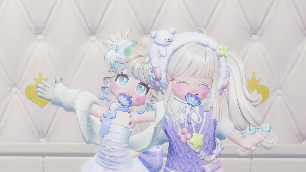 uzu_heartopia's tweet photo. 色んな色でコーデ組みあった！！> < ♡ https://t.co/AE6hsJNaJp