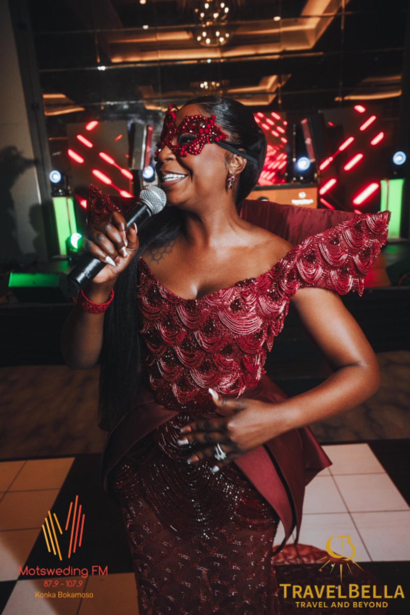 motswedingfm's tweet photo. π₯³ Re leboga Travel Bella, baetleetsi le bareetsi botlhe ba #MotswedingFM ka go dira gore Masquerade Ball e nne katlego e kgolo! ππΎ π₯ https://t.co/rBXeFMJkPD