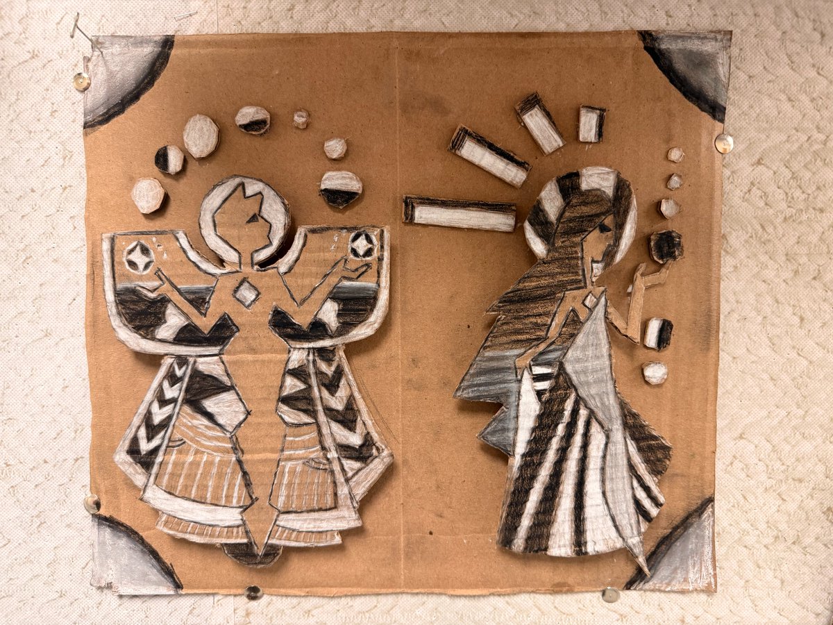 FulmerFalcons's tweet photo. Our 7th & 8th grade Art students, including 8th Grade Honors Art, turned ordinary cardboard into extraordinary 3D sculptures! 🎨 📦 Students explored construction techniques, shape, form, color, and texture to create artwork.
#FulmerFalcons #Creating #3DArt #DestinationSchool https://t.co/hOTKUiP1pK