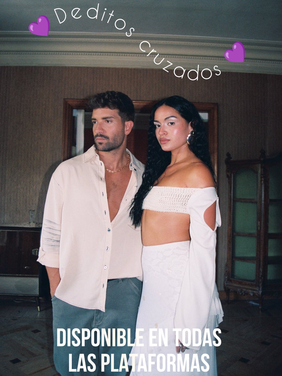 NovAlboranArg's tweet photo. Al final, los deditos se cruzaron y el destino hizo lo suyo. "Deditos Cruzados" de Riza Godoy ft. Pablo Alborán ya está disponible en todas las plataformas. 🎶🤞

Una canción que te llega al alma. ¿Ya la escuchaste?

¡Feliz viernes familia familia! 🎉✨ https://t.co/TwhGw16XhP