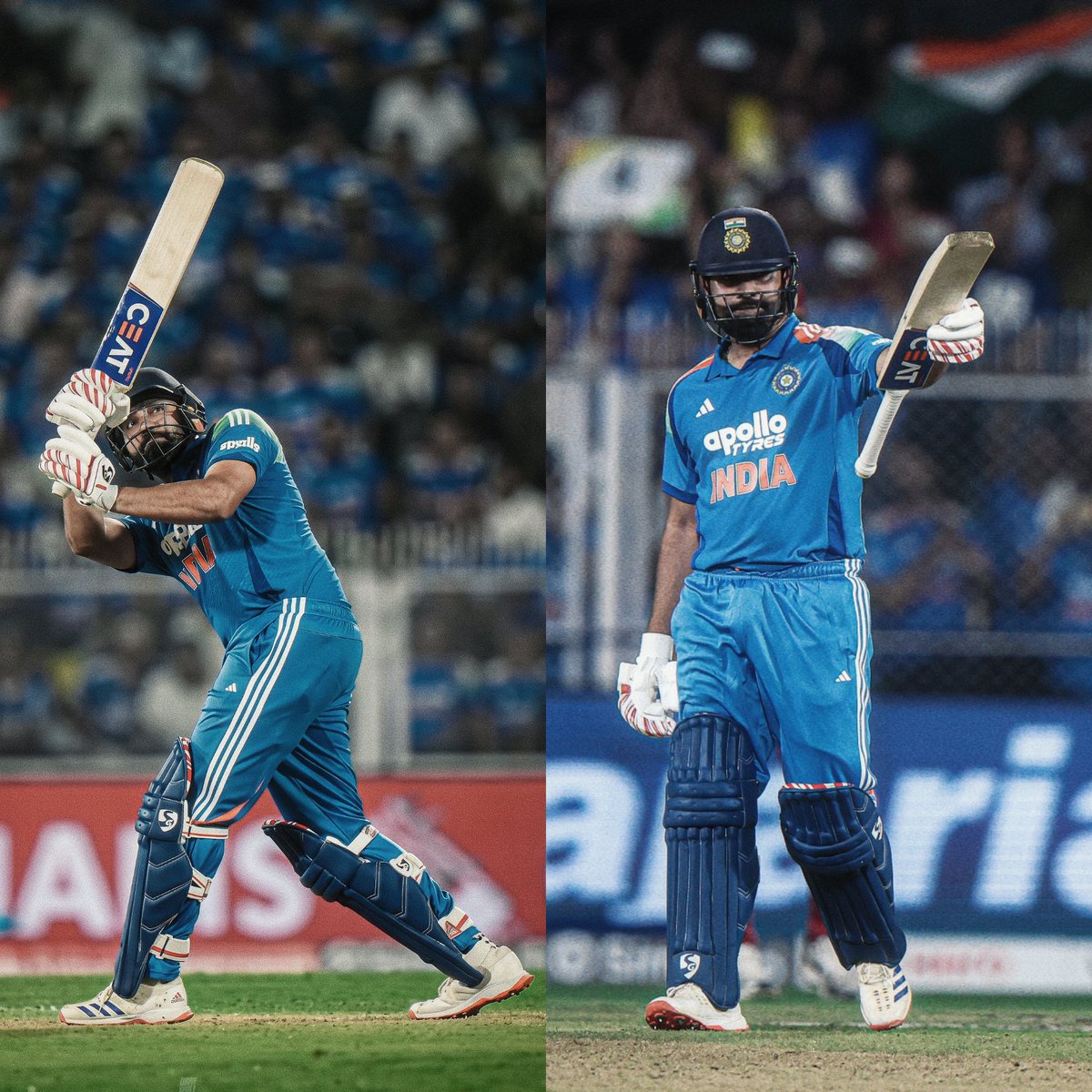 Shebas_10dulkar's tweet photo. Rohit Sharma's Last 5 Centuries in ODI

While Chasing 
While Chasing 
While Chasing 
While Chasing 
While Chasing*

And No player has scored more ODI centuries while chasing than Rohit in this Decade. https://t.co/EsYNICVtqV