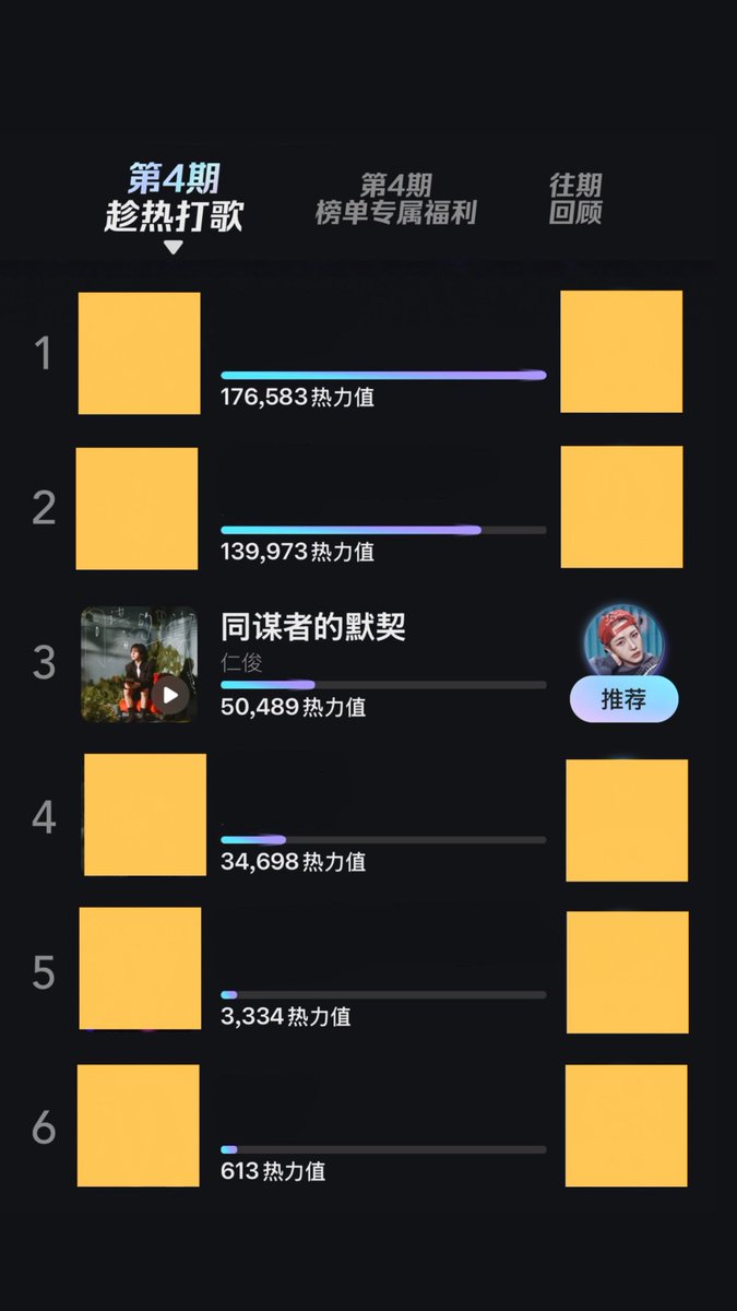 cherrysapzuza's tweet photo. รายการจบแต่เรายังมีภารกิจของจักรวาลอยู่นะคะ รางวัล Weekly Hot Song สามารถโหวตได้ทั้ง QQ และ Kugou เหมือนเดิม อย่าลืมโหวตให้น้องกันนะคะ ตอนนี้น้องอยู่อันดับ 3 คือ มีเวลาโหวต ~5 วันนะคะ

#โหวตนี้เพื่อเหรินจวิ้น #VoteForRenjun https://t.co/OeTuGwanBx