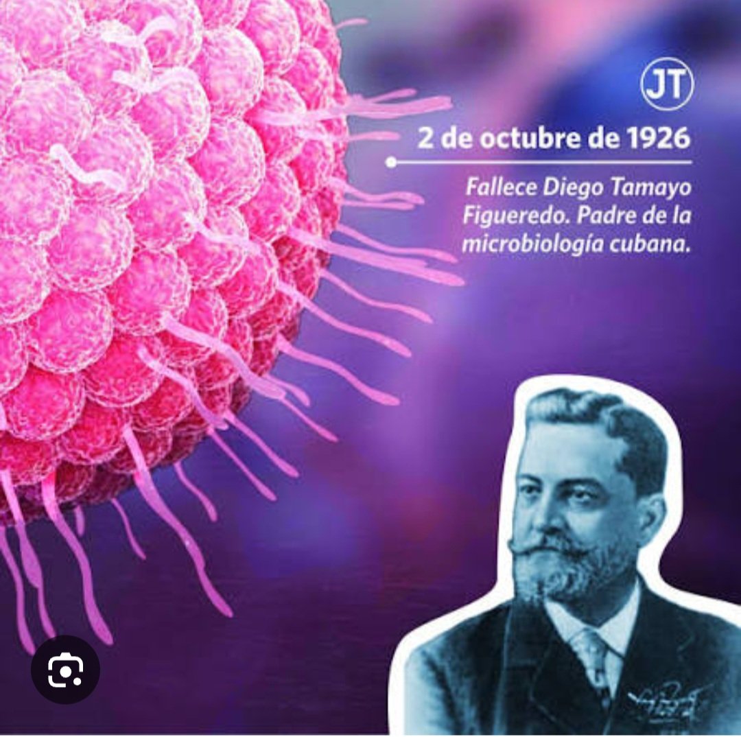 AneYanet's tweet photo. Un dia como hoy 2 de octubre del año 1926 Fallece el doctor Diego Tamayo Figueredo, considerado el Padre de la Microbiología cubana por sus aportes en el estudio de enfermedades infecciosas como la rabia, la fiebre amarilla y la tuberculosis.
#CubaViveEnSuHistoria https://t.co/1mivCb0ZGb
