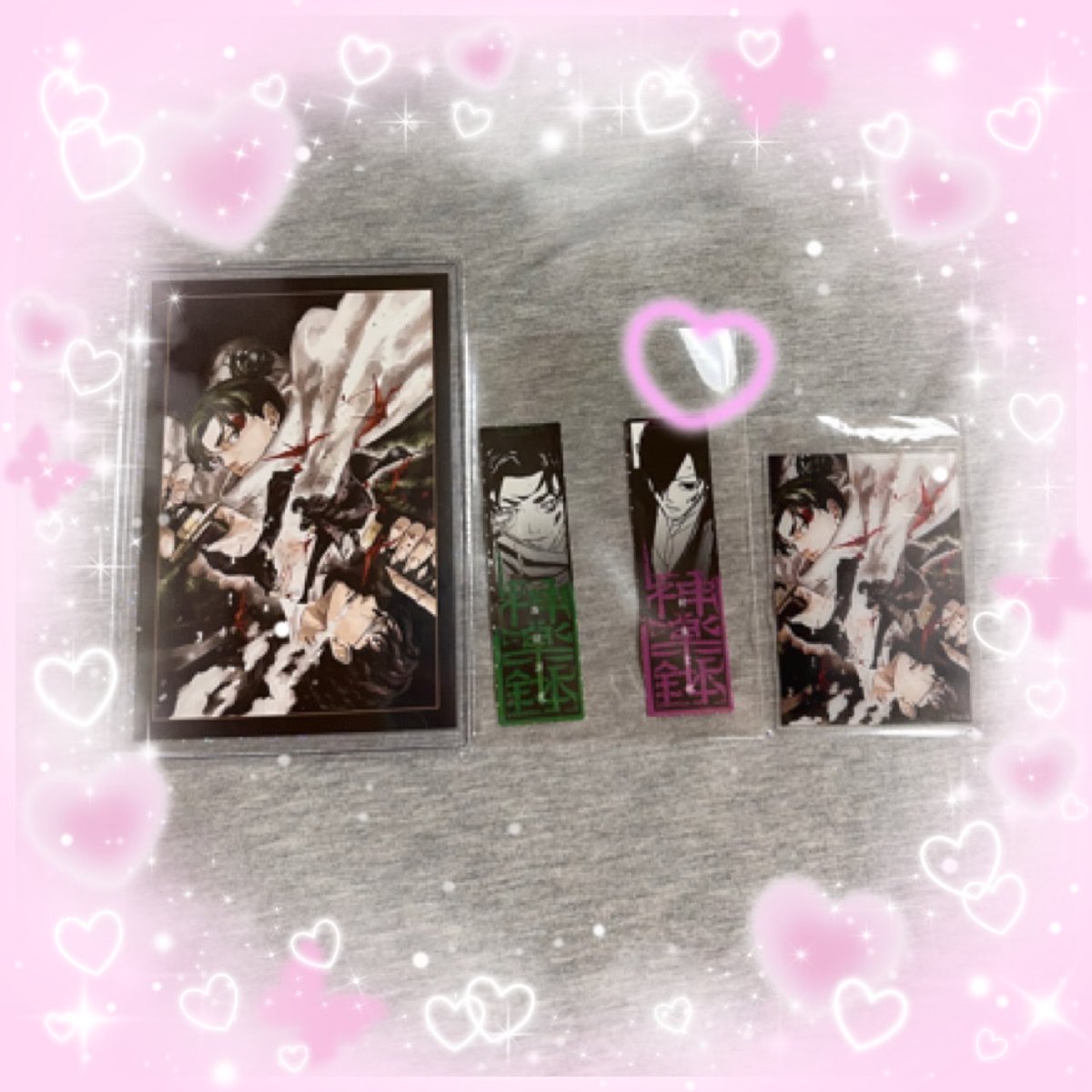 dolphin_sama2's tweet photo. カグラバチをおしてきてた友達が
漆羽と悠一のステッカーをくれた〜♡

悠一が公表され
これで一緒に買ってくれる〜
と喜ばれ…

うん。きっと買う|･ω･`)
悠一がやるなら買う(´•.̫ • ⋈)

#カグラバチ
#中村悠一 https://t.co/MDgl1tBYXl