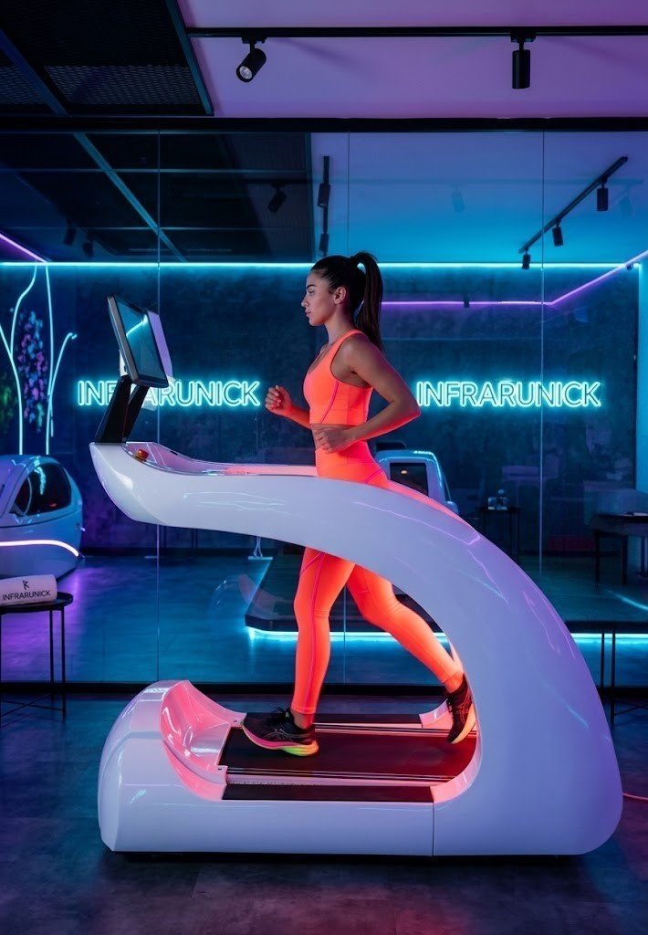 CryonickFactory's tweet photo. InfraRunick — more than just a treadmill. 🔥

Infrared heat + cardio training = a new format for fitness and wellness. Equipment for fitness studios, wellness centers, rehabilitation and aesthetic spaces.

Create a modern fitness center with Cryonick. 🚀

#Cryonick https://t.co/R8U0aIlqVD