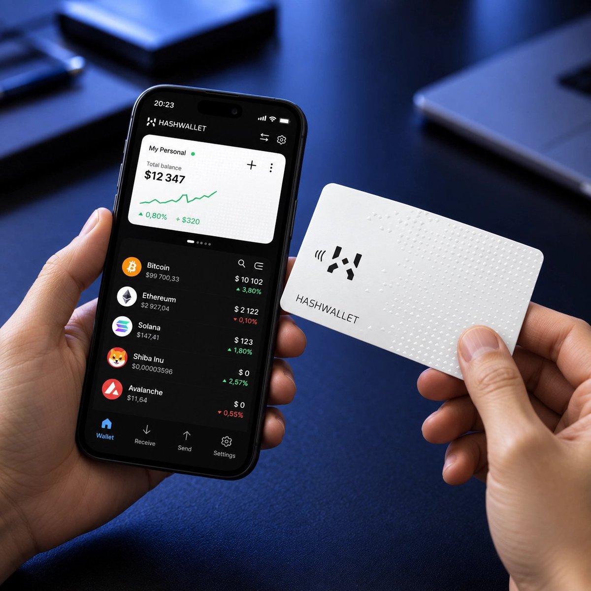hashwallet tweet picture