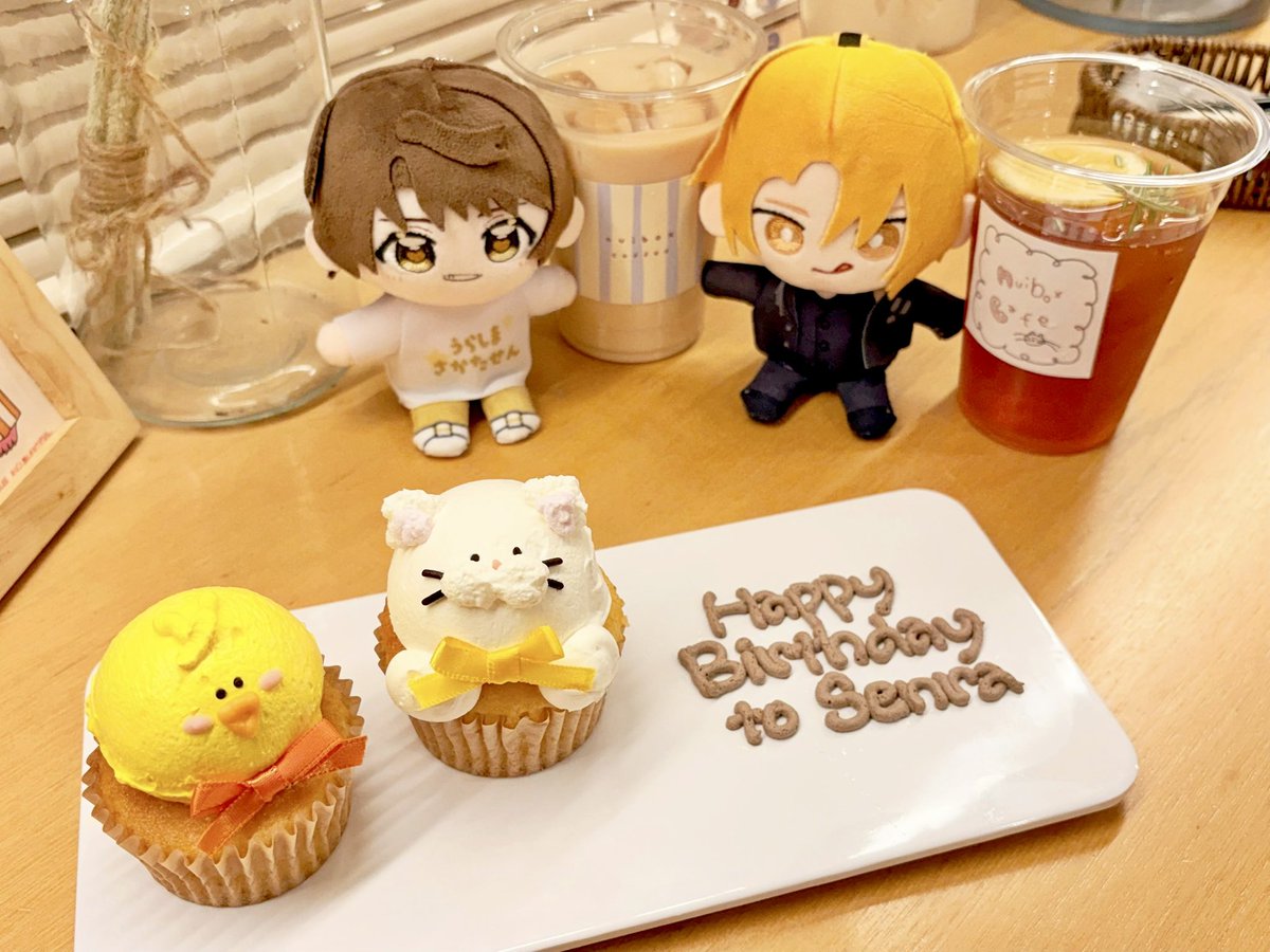 Mafumafunomikan's tweet photo. センラさんお誕生日おめでとうございます꒷꒦꒷🍯…

素敵な一年になりますように💛

#センラ誕生祭2026 https://t.co/lBF6sLGWxq