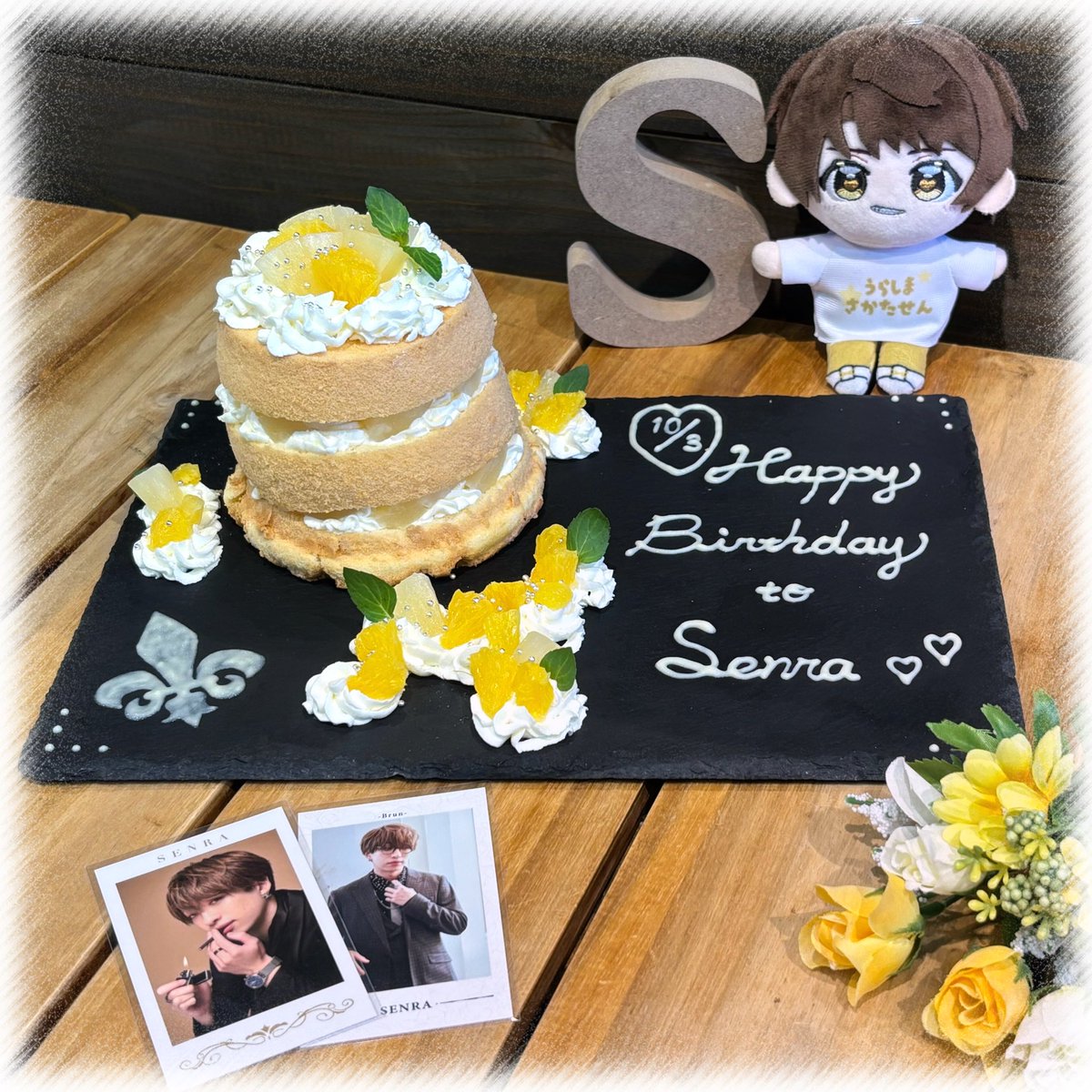 Ikumi37senra's tweet photo. 𝑯𝒂𝒑𝒑𝒚 𝑩𝒊𝒓𝒕𝒉𝒅𝒂𝒚 𝒕𝒐 𝑺𝒆𝒏𝒓𝒂

センラさんに出会い、
好きになれて本当に幸せです。

この先も愛を伝え続けます。

𓂃 𓈒𓏸 𝟚𝟘𝟚𝟞.𝟙𝟘.𝟘𝟛 𓏸𓈒𓂃

#センラ誕生祭　#センラ誕生祭2026
#センラさん誕生祭　#センラさん誕生祭2026 https://t.co/PIqnD9f0AD