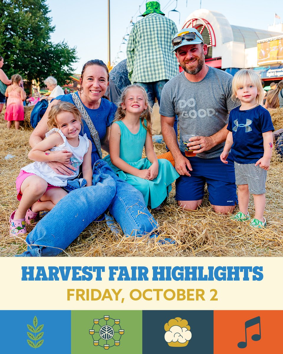 wistatefair's tweet photo. Get your fall on with pumpkins, scarecrows, free family fun, and everything else that Harvest Fair has to offer 🍂

🕐 Harvest Fair is open today from 5pm - 11pm
🎵 LP Vinyl Escape: A Tribute to Journey takes over the Bank Five Nine Amphitheater for FREE live entertainment, presented by @BuschBeer
🎃 Save time and buy your Activity & Ride Tickets in advance for extra fun like amusement rides, Pumpkin Bowling, and making your own scarecrow!

Get your tickets now: https://t.co/dIUyps0kFs