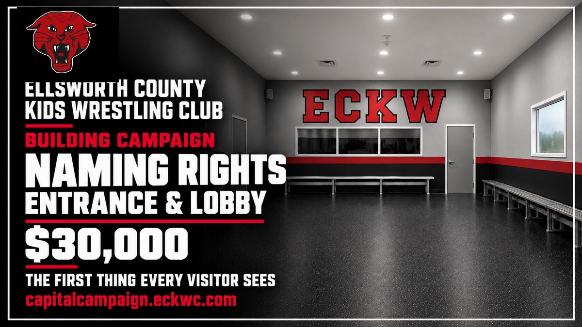 eckwrestling's tweet photo. Want to leave a lasting legacy? Recognize your family, business, or organization with a $30,000 naming opportunity.

The Entrance &amp; Lobby gives your name a prominent place in the first space athletes, families, and visitors will see.

Learn more: https://t.co/mCvycX7jQI https://t.co/l50wjv3tHe