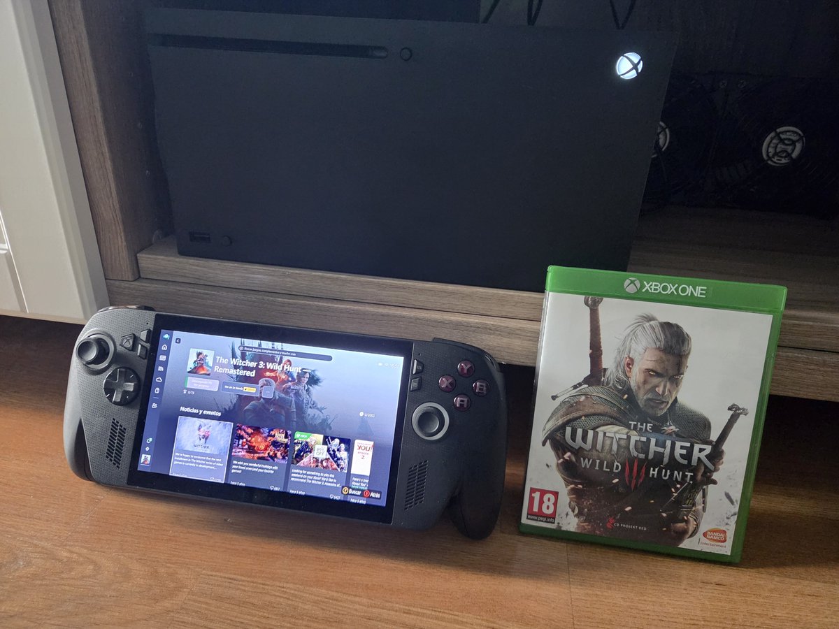 mr_elsancho's tweet photo. Disc-to-digital de Xbox es una absoluta maravilla.
- Meter la version de One de "The Witcher 3" en la Series X
- Obtener, gratis, la version Remastered en digital
- Poder jugarla en la Rog Ally X o donde te de la gana.

Poco se está hablando de esto. https://t.co/huqSFOVrta