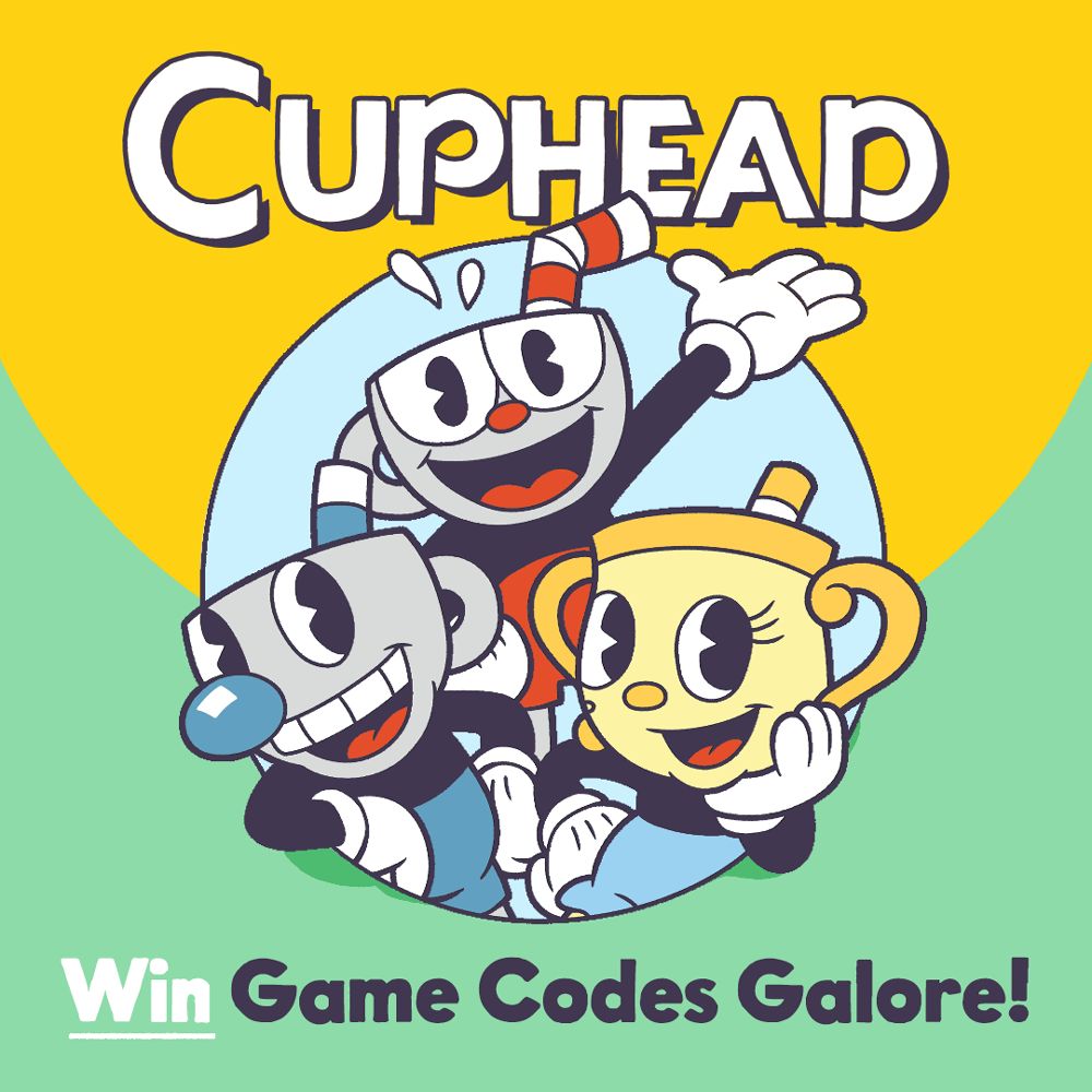 StudioMDHR's tweet photo. Well gosh!! it wouldn’t be a Cuphead release anniversary without...a GAME CODE GIVEAWAY! We have oodles of codes for Cuphead &amp; DLC on all platforms. For a chance at one: like &amp; share this post, follow Studio MDHR, and reply with a birthday greeting and the hashtag #Cuphead! https://t.co/wlonUNTIPP