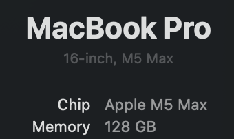 jasonfnorth's tweet photo. I have the most powerful computer I've ever owned, yet still... I'm able to  fully utilize the CPUs and memory with parallel AI agents.  When does the 512 GB ram version come out?! :D https://t.co/GtnxQikU9n