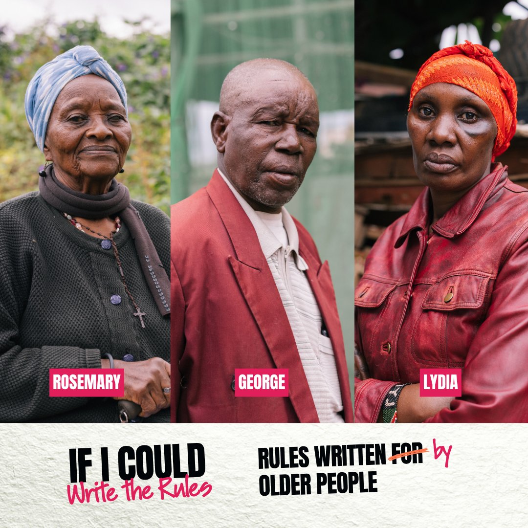 HelpAge's tweet photo. If older Kenyans could help write the rules, they say they would prioritise health, social pensions, accountability, freedom of movement and participation in decision-making.

Read more: https://t.co/b93H4YyaJE https://t.co/40dlMvdaSo