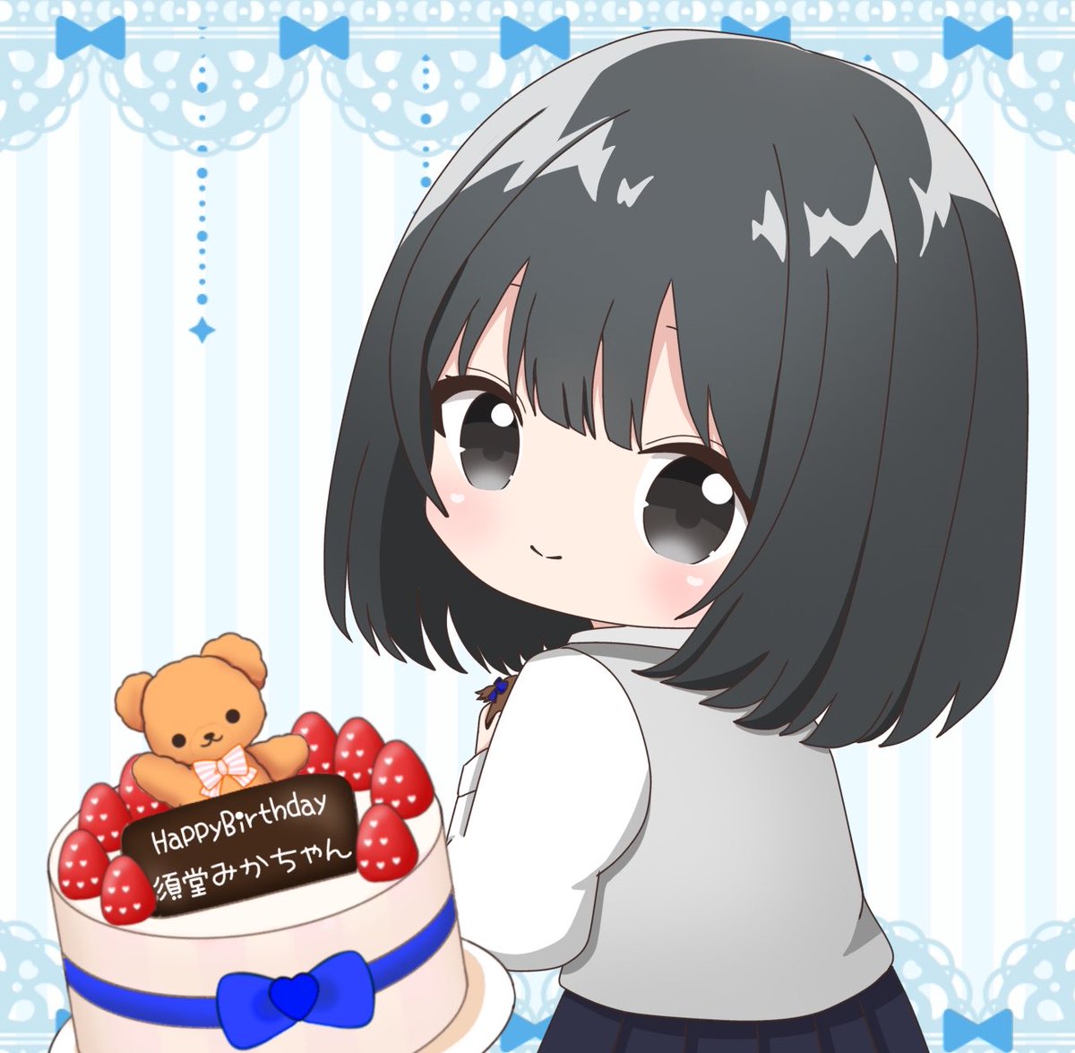 RIE_J_S's tweet photo. 𝐇𝐚𝐩𝐩𝐲 𝐁𝐢𝐫𝐭𝐡𝐝𝐚𝐲須堂ちゃん🧡
出会って3年だね
須堂さんが教えてくれた言葉の大切さ
あの動画は今も心に響いてるよ
ありがとう
この1年も須堂さんが、ジェルくん、遠井さんたちと心穏やかに笑顔で高校生活を送れますように☺️
 #須堂ちゃん誕生祭2026  #ジェルぎゃらりー  #ジェルくん https://t.co/H81mDOsKje