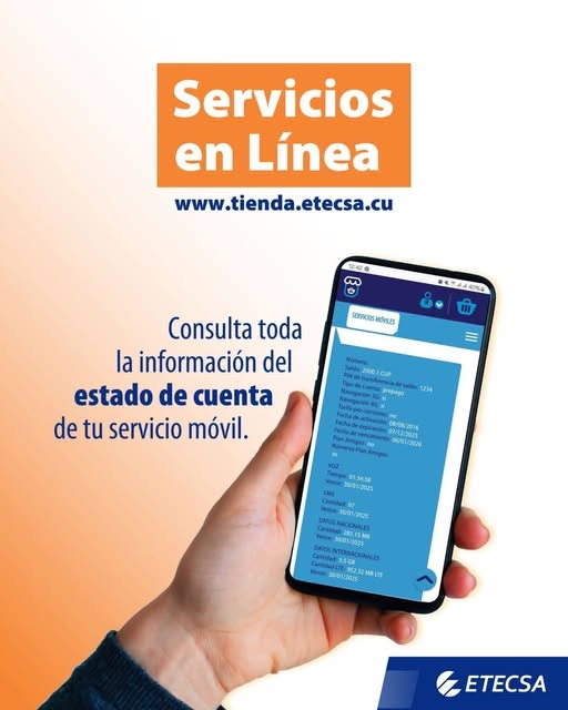 AnaJanetCM's tweet photo. #EtecsaTeAcompaña https://t.co/pathxHvJtd