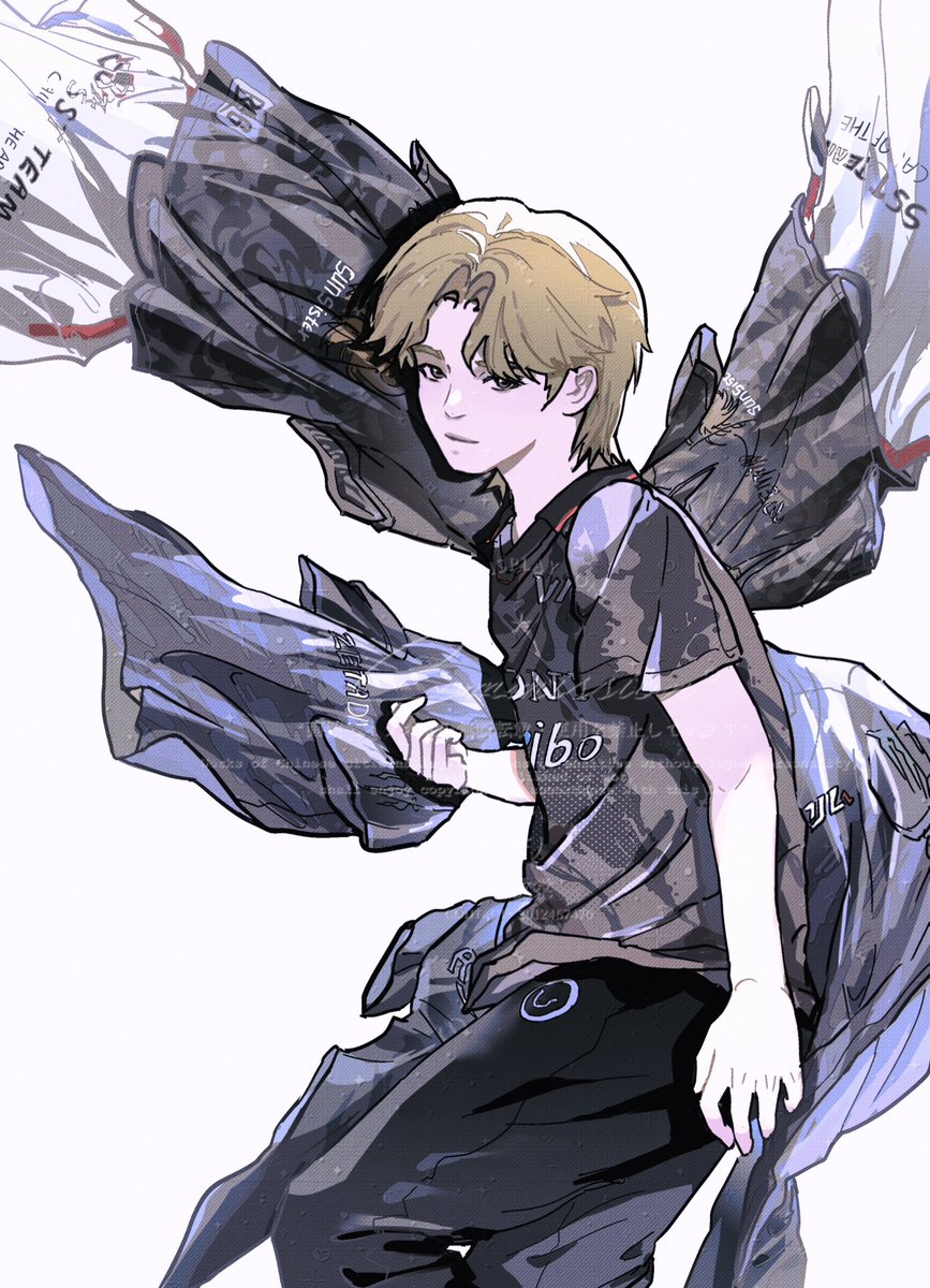 Akatsuki31102's tweet photo. 我が過去を観る、自分と共に春を仰ぐ

お誕生日おめでとうございます、Alfさん🎉

友達の代わりに送ってます！@begonia0315 

#あるふれぇ絵 https://t.co/iYEfkrI9Ci