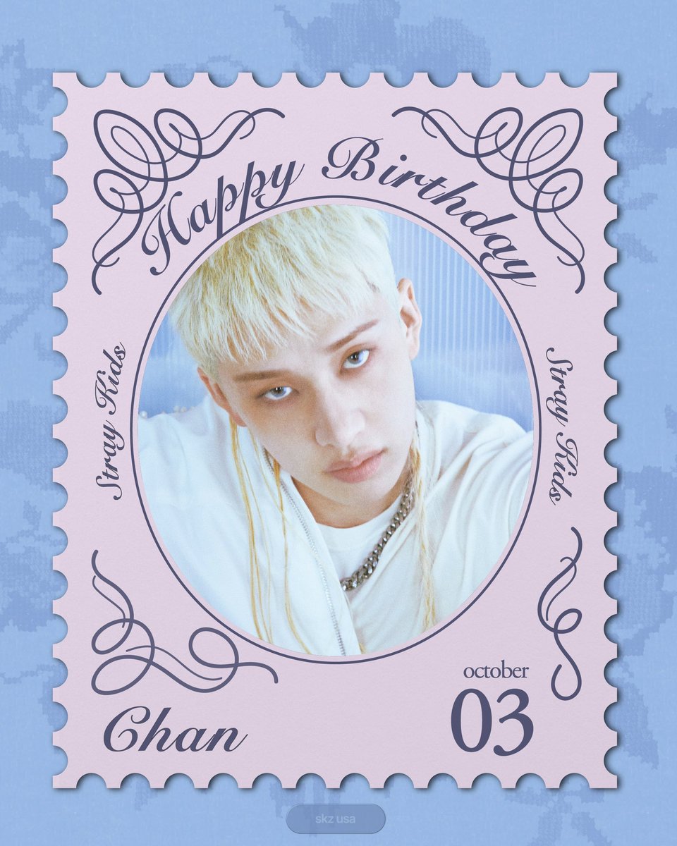 skz_usa's tweet photo. 🐺🎂 Happy Birthday Chan!

OUR GOLDEN ACE BANG CHAN
#스테이의_영원한_자부심_방찬
#BangChanEmpireOfTalent
#HappyBangChanDay https://t.co/T8YDyrCL55