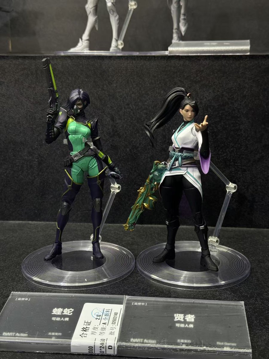 UniverseChew's tweet photo. inart 1/12 League of Legends &amp; VALORANT https://t.co/S0eQqsOH2v