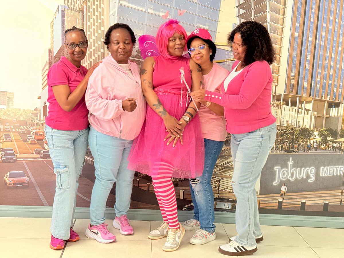 jhbproperty's tweet photo. JPC Employees Stand Together for Breast Cancer Awareness Month 

Our employees came dressed in pink to commemorate Breast Cancer Awareness Month, standing together to raise awareness, show support and encourage early detection. #BreastCancerAwarenessMonth #JHBpropertycares https://t.co/Xe9clxj3Wf