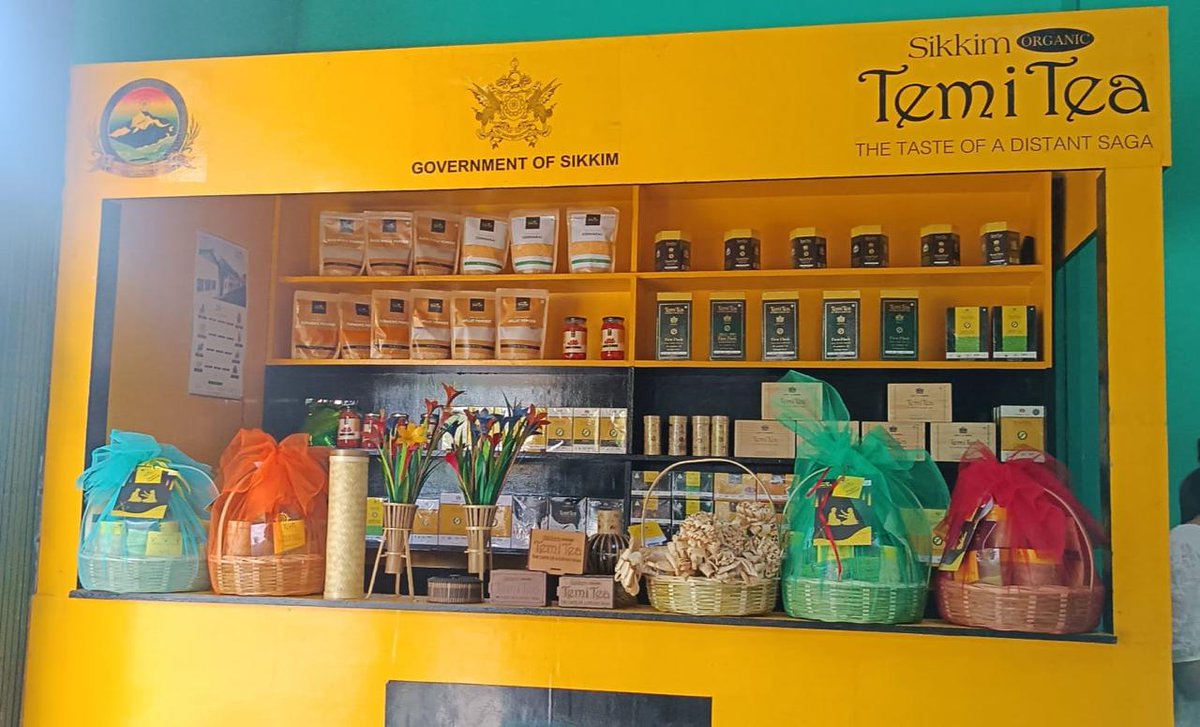 MOFPI_GOI's tweet photo. Shri Avinash Joshi, Secretary, #MoFPI, reviewed the progress of Temi Tea, an approved brand under the #PMFMEScheme. https://t.co/w7gleyoWwD