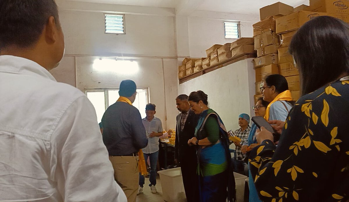 MOFPI_GOI's tweet photo. Shri Avinash Joshi, Secretary, #MoFPI, reviewed the progress of Temi Tea, an approved brand under the #PMFMEScheme. https://t.co/w7gleyoWwD