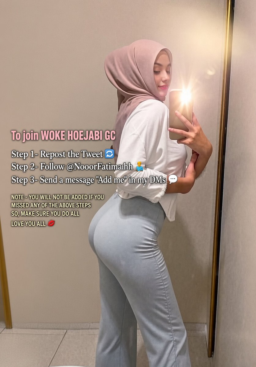 NooorFatimaahh's tweet photo. 🚨 ATTENTION 🚨

On the occasion of Jumma 💚, I have created a NEW GROUP CHAT to have fun

I would like to invite you all to my NEW GC 🩷

REMEMBER
Insecure MCuckies aren't allowed
This group can be harmful for your health 😜

https://t.co/HqtRFPyZmh https://t.co/4uWS8Mo0aH