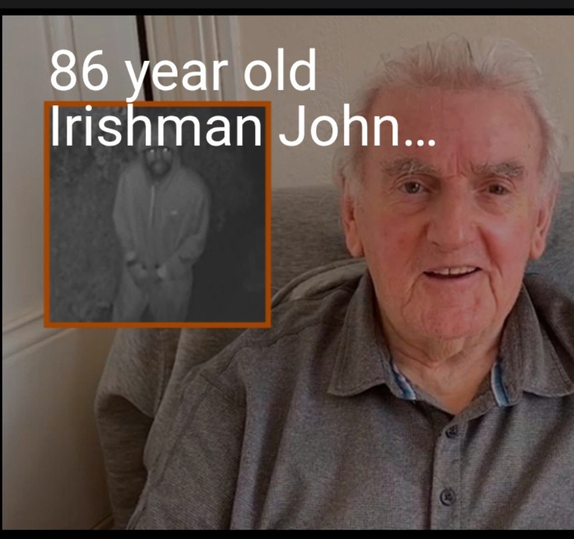 CapatanEl4662's tweet photo. Remember the name. John Burke. Irish. 86. Died guarding his wife.Not the parasite who crawled in, stayed for hours, and got 18 years for killing him. One of our own. Gone. The invader gets a date to get out. 🇮🇪 https://t.co/27GXYhjYyw