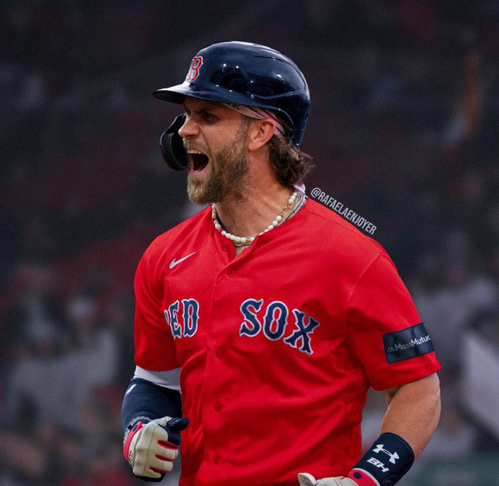 matthewcrory's tweet photo. According to @Ken_Rosenthal “The Phillies at least need to kick around the idea of trading one of (Kyler Schwarber or Bryce Harper)”

“Harper’s deal, too, includes full no-trade protection, and Schwarber just gained full no-trade rights as a player with 10 years of service, five consecutive with the same club. Neither of their deals is oppressive: Harper is owed $118 million over the next five seasons, Schwarber $120 million over the next four. And both players are still major contributors, Harper ranking seventh in the NL in OPS this season, Schwarber ninth.”

(Edit by @RafaelaEnjoyer )