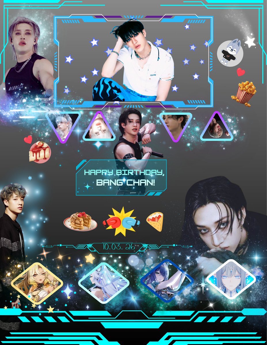 bunnistaria's tweet photo. Happy Birthday, Bang Chan!!! 🎂🐺🩷 https://t.co/kdNze2vqJc