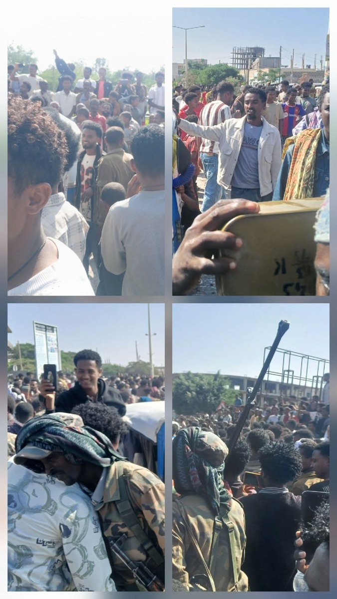 meha65796's tweet photo. ስነ ስርዓት ኣቀባብላ ተጋደልቲ ትግራይ ሓይሊ ሰላም(TPF) ህዝቢ ከተማ መኾኒ
ተዓወት soon Mekele  #TPF 
@hawelti  @NakfaPress  እንቃዓ ደስ በለካ ህዝቢ ትግራይ ። https://t.co/DkW8Y3FWy4
