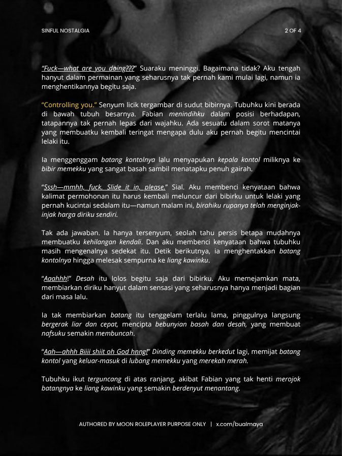 bualmaya's tweet photo. #PROMPTIDEASKINKTOBER - DAY 2
CW // SEXUAL CONTENT ; ORGASM CONTROL ; LOCAL PROFANITIES https://t.co/xFj6JGEez5