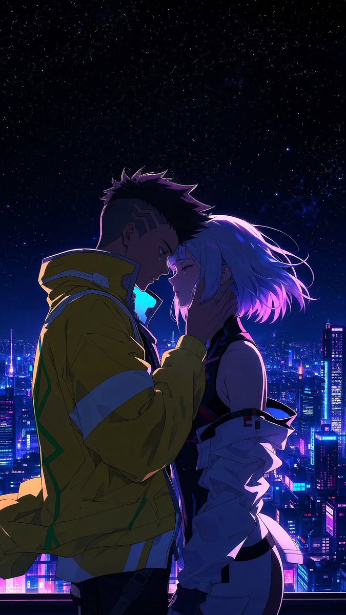 WSSMihawk's tweet photo. David &amp; Lucy - Part 2 #DavidMartinez #Lucy #LucyKushinada #Lucyna #LucynaKushinada #CyberpunkEdgerunners https://t.co/c6qNXDB8KP