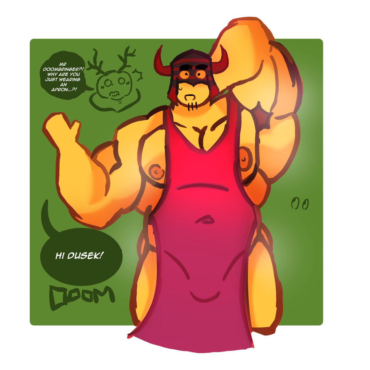 Pumkin_dood's tweet photo. Mr. Doombringer Apron

#bara #doombringer #roblox https://t.co/roglJpBz4N