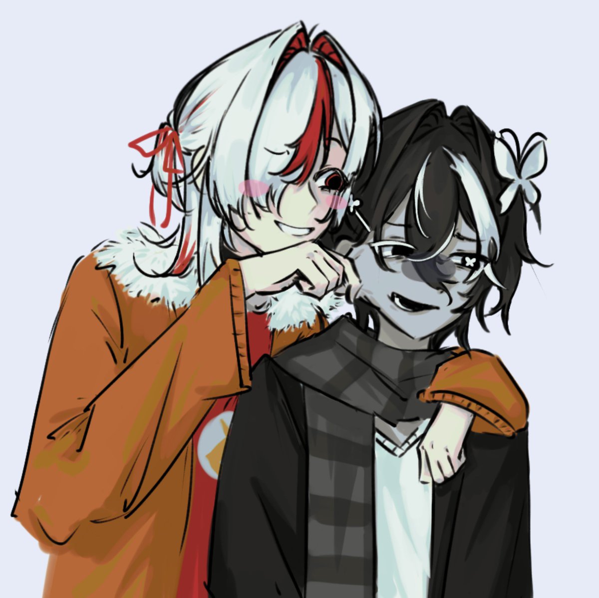 Lauryl_w3bP's tweet photo. If you've seen this before nooo you ddiiiddnntt
#unserioussmp #luminaryduo #div_yfanart #orionnova32 https://t.co/fl4Z0MkYWb